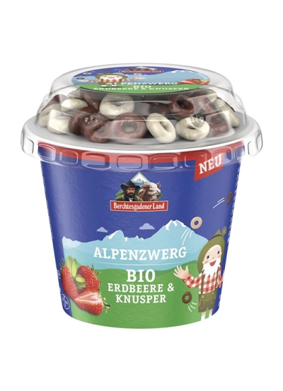 BIO Jogurt jahodov s oko-krouky (BGL)