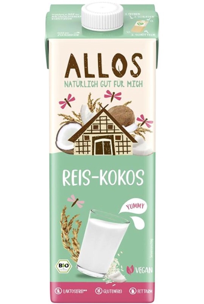 BIO Rýžovo-kokosový nápoj (Allos)