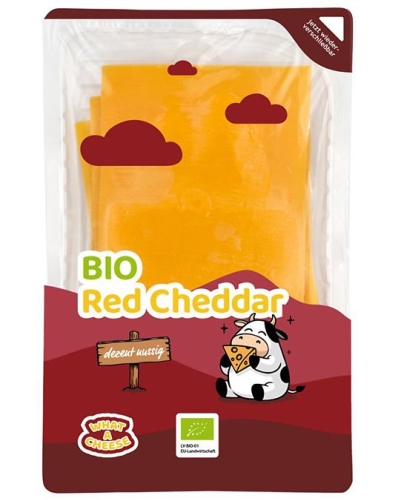 BIO Sýr Red Cheddar (Vallée erte)